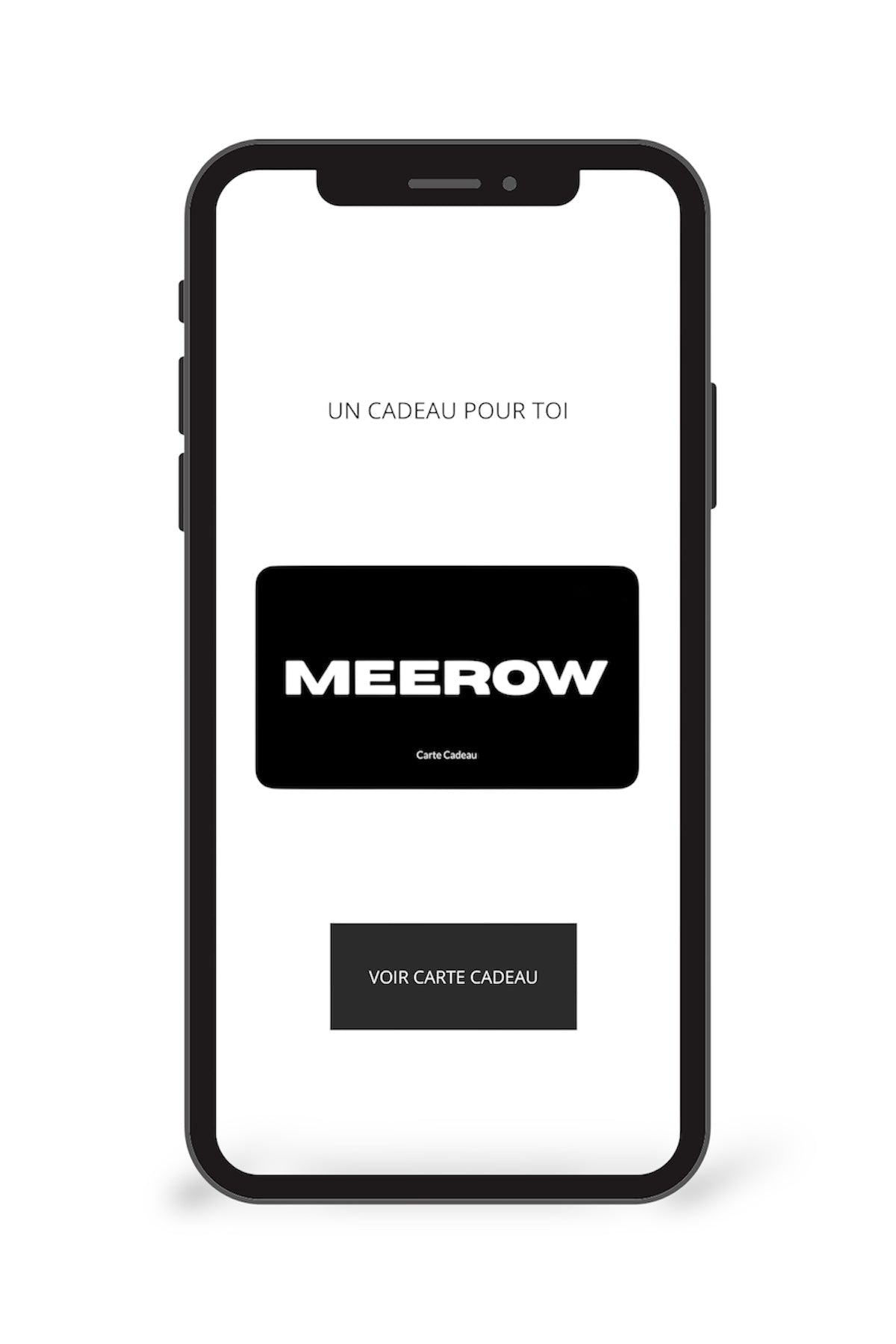 CARTE - CADEAU MEEROW