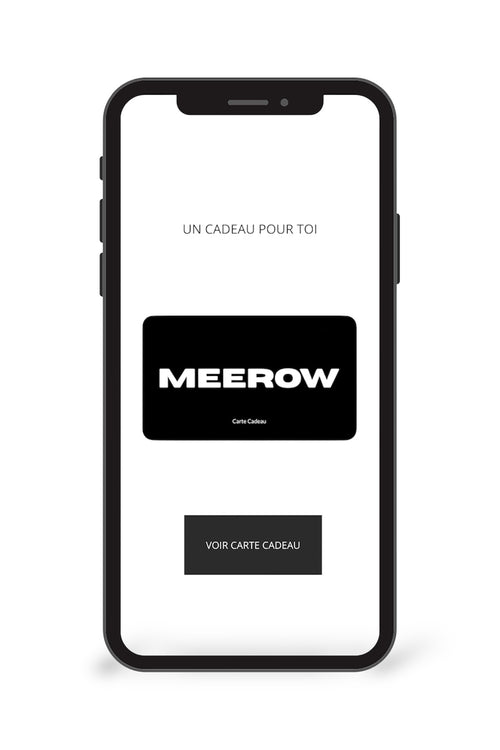 CARTE - CADEAU MEEROW